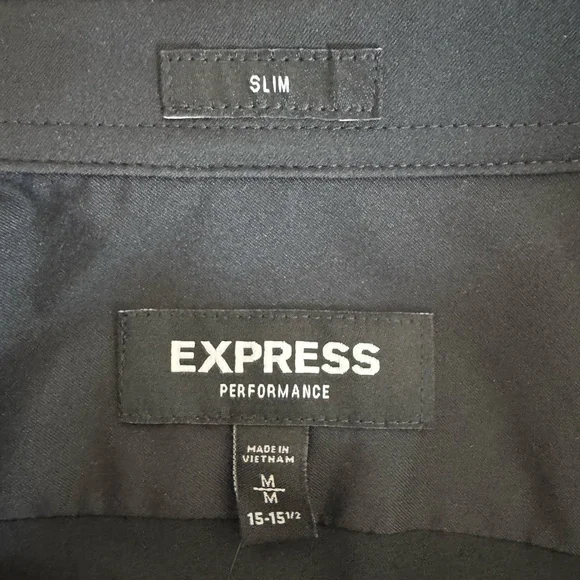 Express Slim Short Sleeve Button Down Shirt - Picture 5 of 8